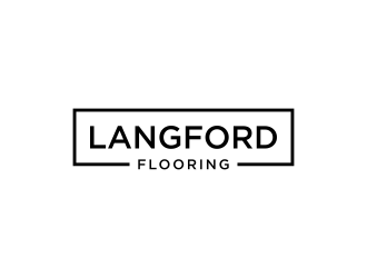 Langford Flooring logo design by p0peye