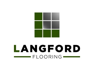 Langford Flooring logo design by willy7