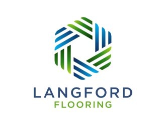 Langford Flooring logo design by N3V4