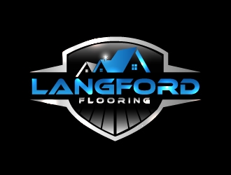 Langford Flooring logo design by shravya