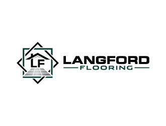 Langford Flooring logo design by Andri