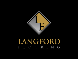Langford Flooring logo design by santrie