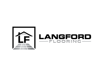 Langford Flooring logo design by Andri