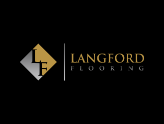 Langford Flooring logo design by santrie