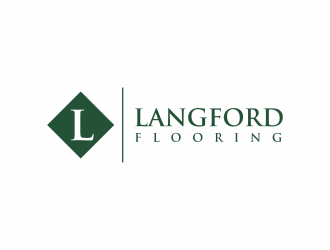 Langford Flooring logo design by santrie