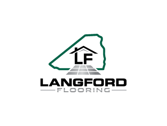 Langford Flooring logo design by Andri