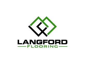 Langford Flooring logo design by Andri