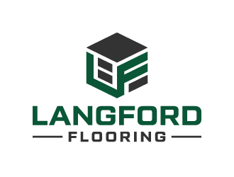 Langford Flooring logo design by akilis13