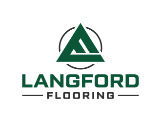 Langford Flooring logo design by akilis13