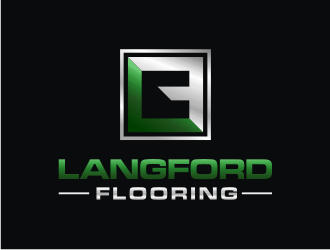 Langford Flooring logo design by ohtani15