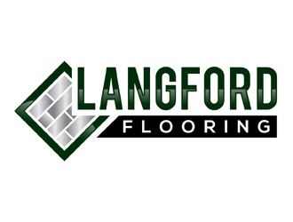 Langford Flooring logo design by MAXR