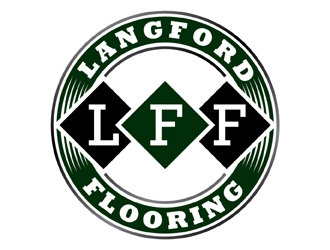 Langford Flooring logo design by MAXR