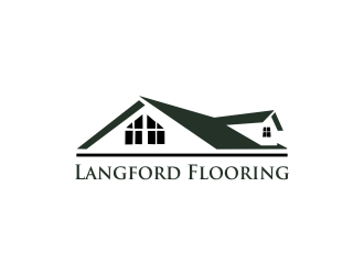 Langford Flooring logo design by Drago