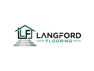 Langford Flooring logo design by Andri