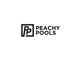 Peachy Pools logo design by agil