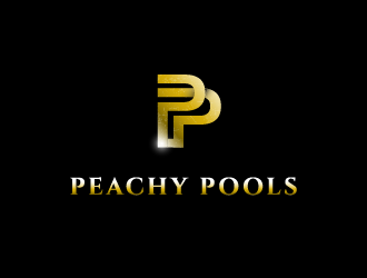 Peachy Pools logo design by PRN123
