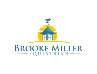 Brooke Miller Equestrian logo design by MarkindDesign