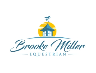 Brooke Miller Equestrian logo design by MarkindDesign