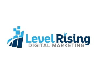 Level Rising Digital Marketing logo design by jaize