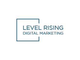 Level Rising Digital Marketing logo design by tukangngaret
