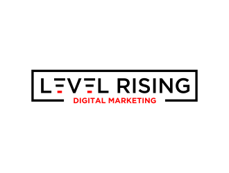Level Rising Digital Marketing logo design by ammad