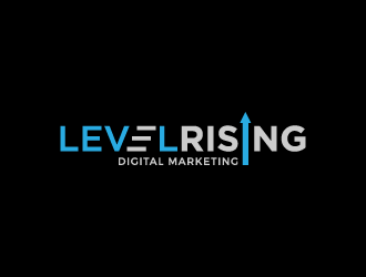 Level Rising Digital Marketing logo design by denfransko
