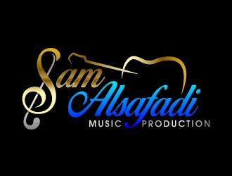 Sam Alsafadi Music Production logo design by jaize