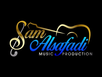 Sam Alsafadi Music Production logo design by jaize