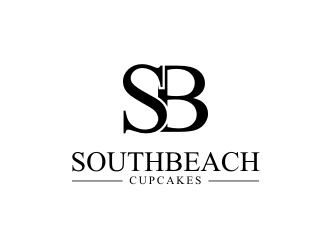 SouthBeach Cupcakes logo design by Barkah