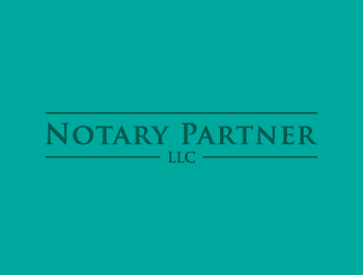 Notary Partner, LLC logo design by denfransko