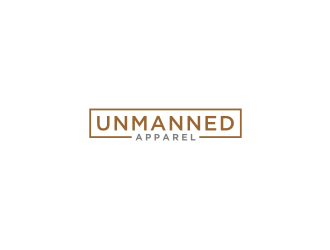 Unmanned Apparel logo design by bricton