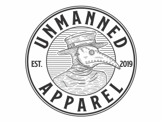 Unmanned Apparel logo design by Alfatih05