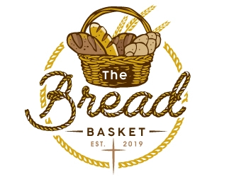 The Bread Basket logo design by REDCROW