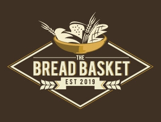 The Bread Basket logo design by REDCROW