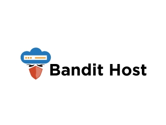 Bandit Host logo design by Foxcody