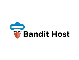 Bandit Host logo design by Foxcody