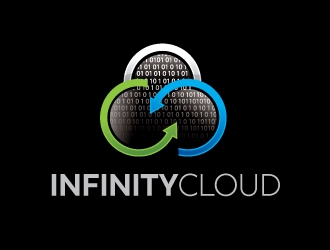 Infinity Cloud logo design by REDCROW