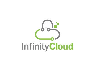 Infinity Cloud logo design by ellsa