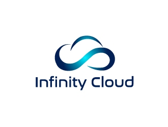 Infinity Cloud logo design by Marianne