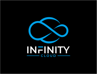 Infinity Cloud logo design by mutafailan