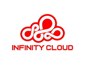 Infinity Cloud logo design by Dhieko