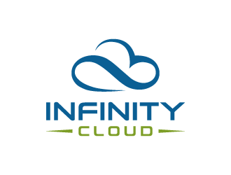 Infinity Cloud logo design by akilis13