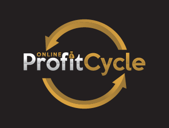 Online Profit Cycle logo design by enan+graphics