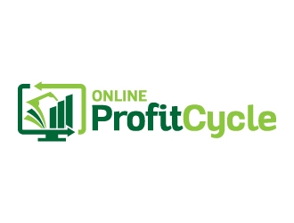 Online Profit Cycle logo design by jaize