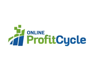 Online Profit Cycle logo design by jaize