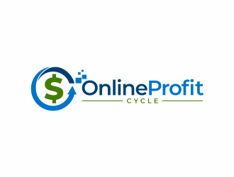 Online Profit Cycle logo design by mutafailan