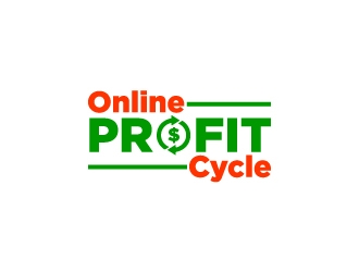 Online Profit Cycle logo design by Erasedink