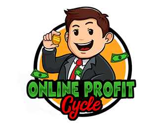 Online Profit Cycle logo design by Optimus