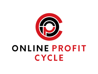 Online Profit Cycle logo design by graphicstar