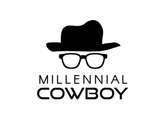 Millennial Cowboy logo design by justin_ezra